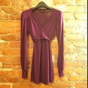 Plum Wrap-Around Top